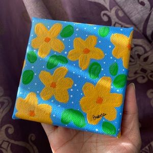 Hand painted canvas painting